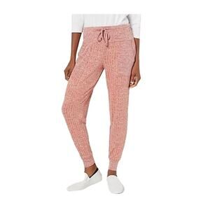 ANYBODY NEW $47 Ribbed‎ Hacci Slim Jogger Pants in Clay Large